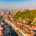 Ljubljana on a warm afternoon