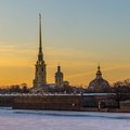 Sunsetting over St. Petersburg