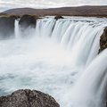 Godafoss waterfall in the north