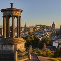 Catch a sunset over historic Edinburgh