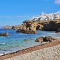 Naxos town from Saint Prokopios beach