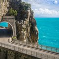 Big sea views on the scenic Amalfi Coast road