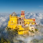 Pena Palace on the Portuguese Riviera in Sintra