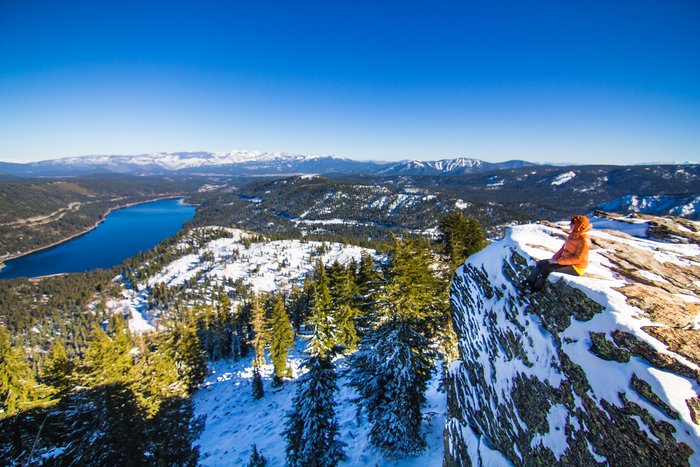 View of Donner Lake from Donner Peak