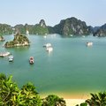 Cruise the karst islands of Ha Long Bay