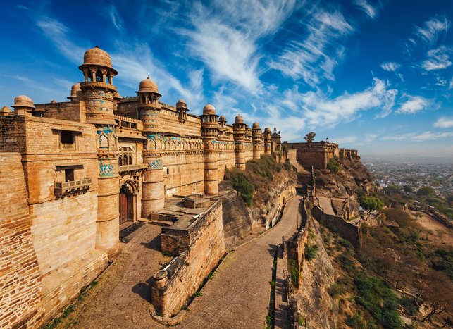 Kick off the trip with an afternoon in Gwalior Fort