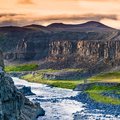 Dettifoss waterfall in northern Iceland