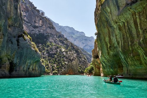 Grab a paddle and take to the waters of Gorges du Verdon