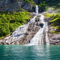 The Seven Sisters Waterfall meets the Geirangerfjord