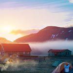 Lake Álftavatn at sunrise