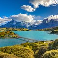 Torrest Del Paine and Pehoe Lake