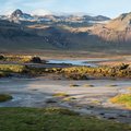 Looking back on the Snaefellsnes Peninsula at sunset (photo by Chris McCarty)
