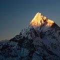 Ama Dablam (22,349 ft / 6,812 m) translates as "Mother's necklace"