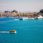 Corfu from the water