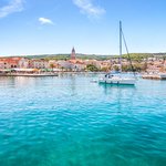 Supetar harbor on the island of Brač