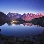 Stay overnight in the French Alps while hiking Mont Blanc