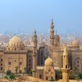 Spires on the skyline of Cairo