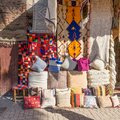 Traditional wares await in the bustling souks