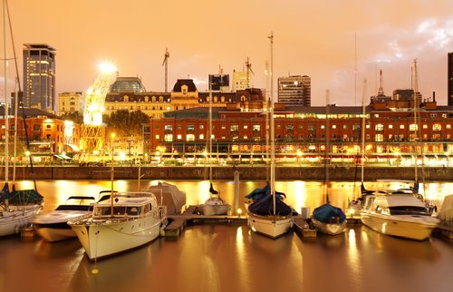 Puerto Madero neighborhood in Buenos Aires, Argentina