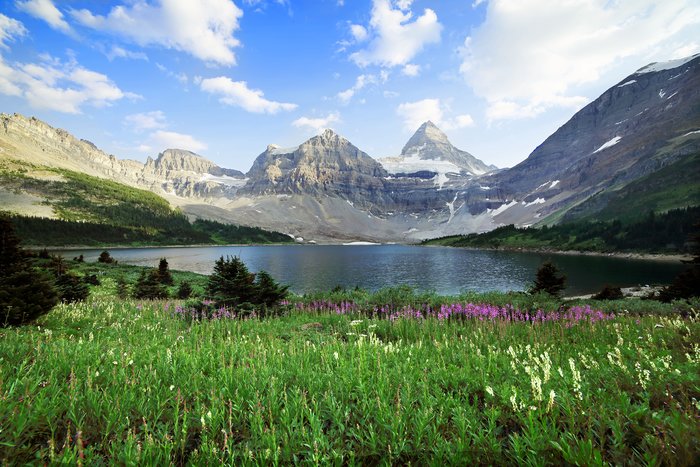 Mt. Assiniboine and Lake Magog, Mount Assiniboine Provincial Park