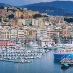 Genoa's historic port and town center