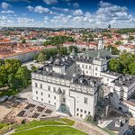 View of Cathedral Square in Vilnius