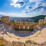 Odeon theater on the Acropolis