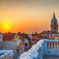 Finish your trip in romantic Cartagena, with rooftop bars and Caribbean sunsets.