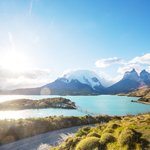 The mountain landscapes of Torres del Paine National Park