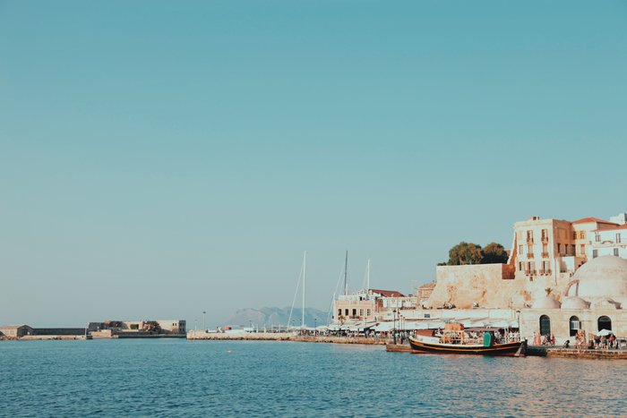 Chania shoreline