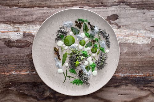 The dishes of Central are edible works of art