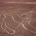 Nazca Lines in Peru's Nazca desert 