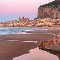 Cefalú at sunset