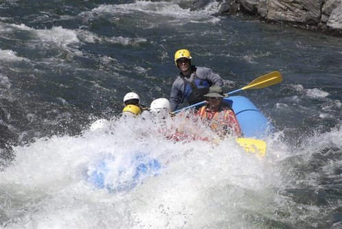 White water rafting on the American River