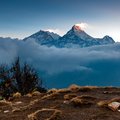 The Annapurna mountain range from Poon Hill