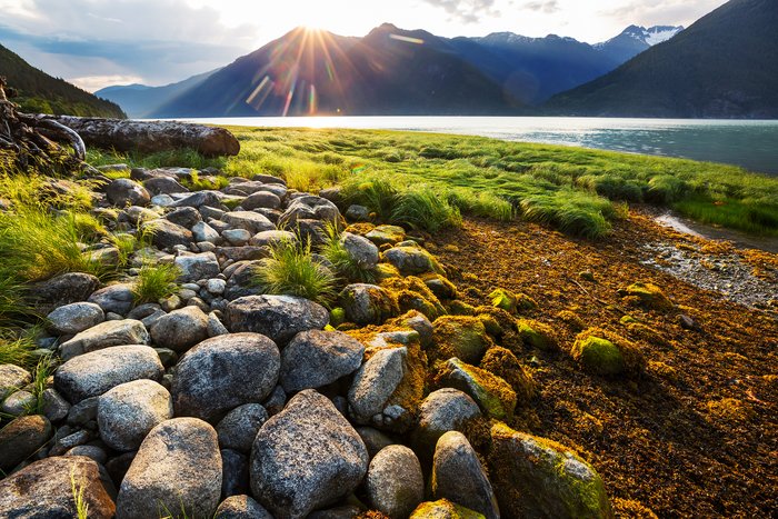 Explore the beautiful coastline around Bella Coola