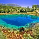 The River Cetina source in the Dalmatian hinterland beyond Split