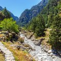 Site of a former village in Samaria Gorge