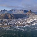 Cape Town is situated between the mountains and the sea