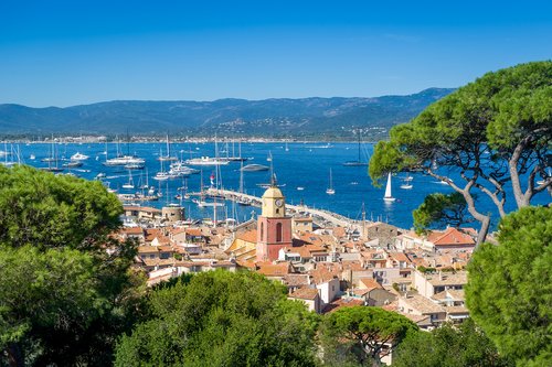 The old town and the marina, Saint-Tropez