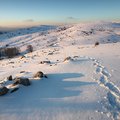 Trek the snowy terrain in the Nebrodi mountains