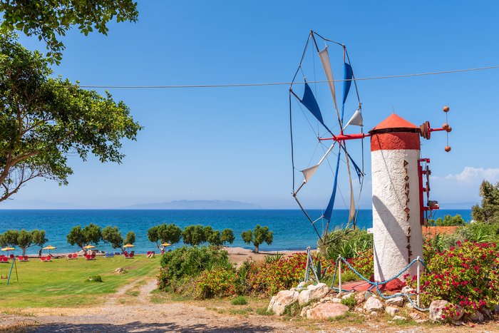Windmill in western Rhodes