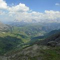 Mountain roads in the Dolomites
