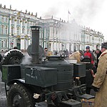 Soviet reenactors in St. Petersburg bring the days of the Second World War back to life