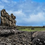 Moai statues on Easter Island