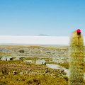 View of Salar de Uyuni from Volcán Tunupa, Bolivia