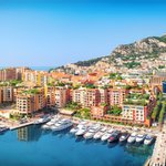 Luxury yachts in Monaco