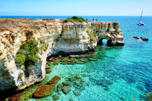 Crystal clear water, Puglia