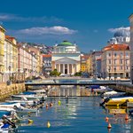 Trieste Channel and Ponte Rosso Square