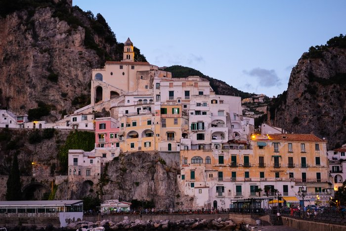 View of the Amalfi Coast